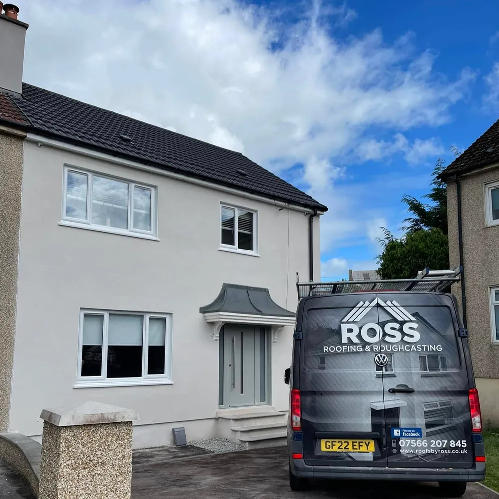 External Rendering Experts in South Lanarkshire - Ross Roofing and Roughcasting