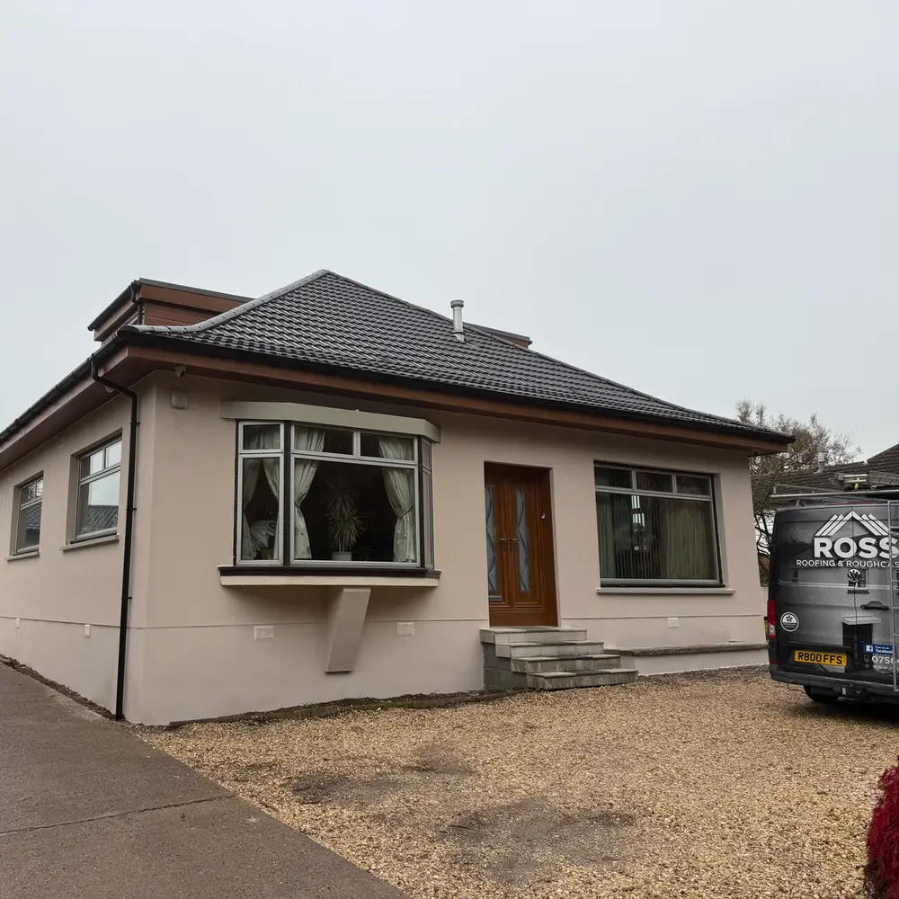 External Rendering South Lanarkshire - Ross Roofing and Roughcasting 2026